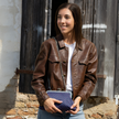 Clutch PAVONE ROSA