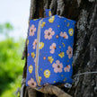 Beauty-case FIORI SU FONDO BLU