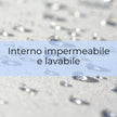 Beauty-case FIORI SU FONDO BLU